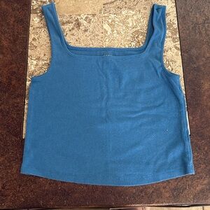 BLUE TANK TOP